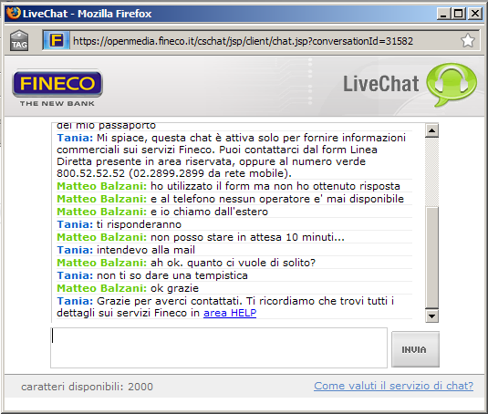 chat_fineco